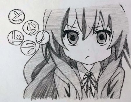 Рисунки аниме лёгкие карандашом