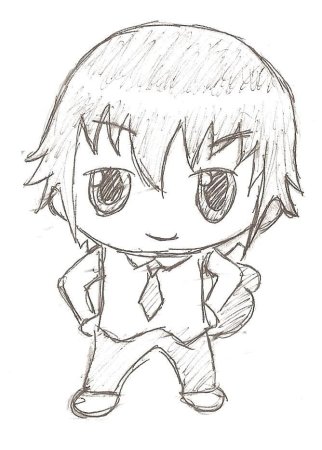 Аниме рисунки карандашом