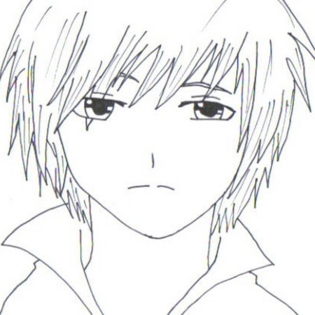 Рисунки аниме для начинающих мальчиков