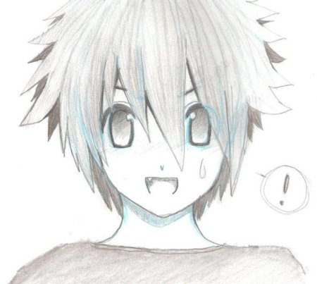 Аниме мальчики для срисовки