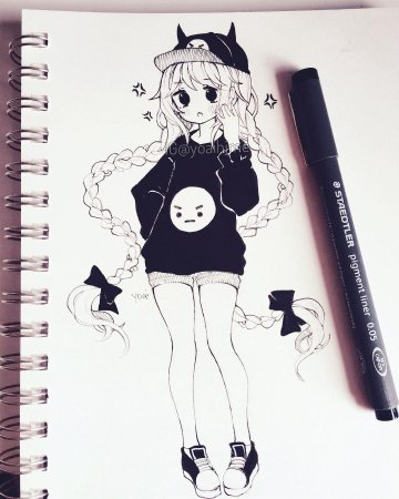 Идеи для рисунков аниме