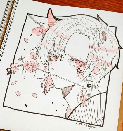 Скетчбук. Аниме