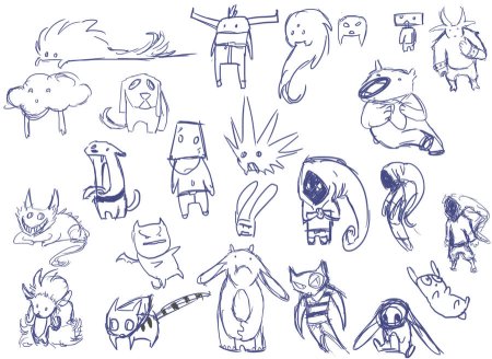 Скетч рисунки для начинающих