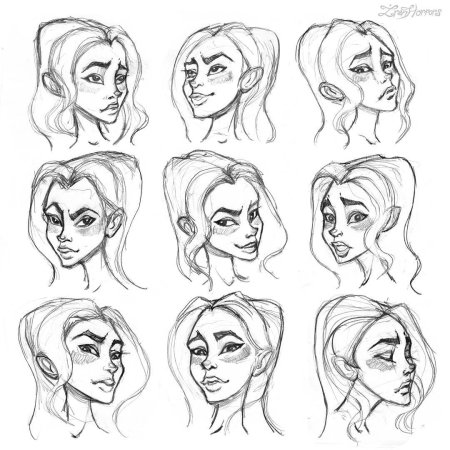 Рисунки осени для срисовки