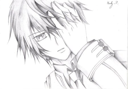 Анимер рисунки карандашом