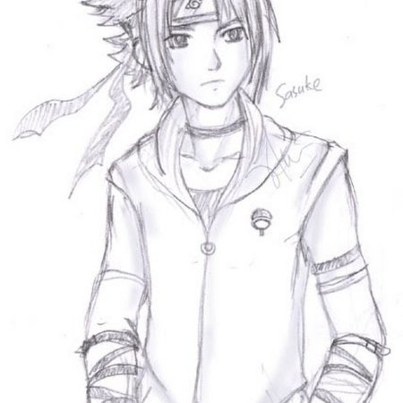 Рисунки аниме карандашом для срисовки лёгкие парни