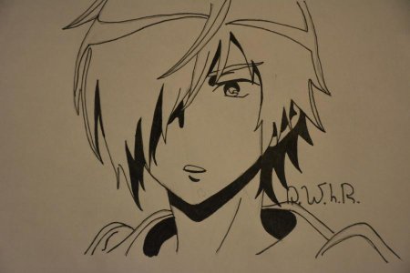 Рисунки для срисовки аниме парни