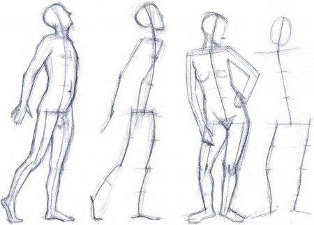 Фигура человека для рисования