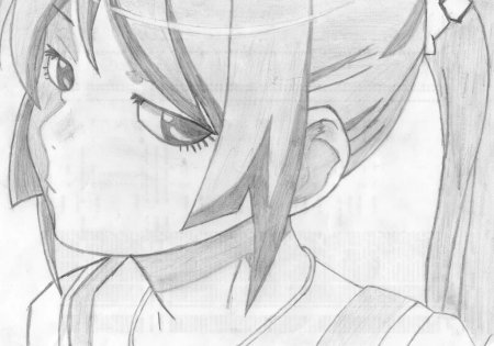 Аниме рисунки карандашом