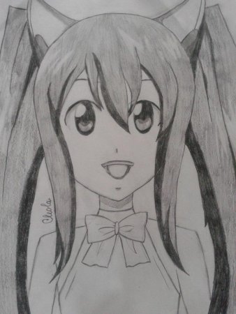 Аниме для срисовки карандашом