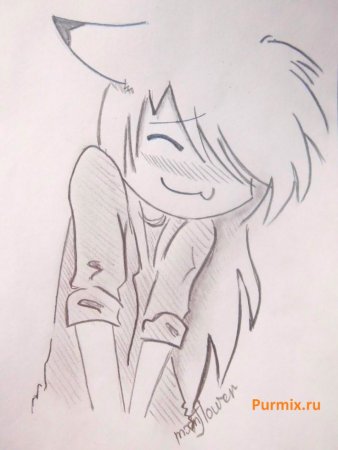 Аниме для срисовывания карандашом