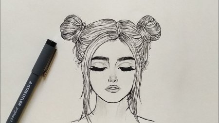 Рисунки для девочек легкие