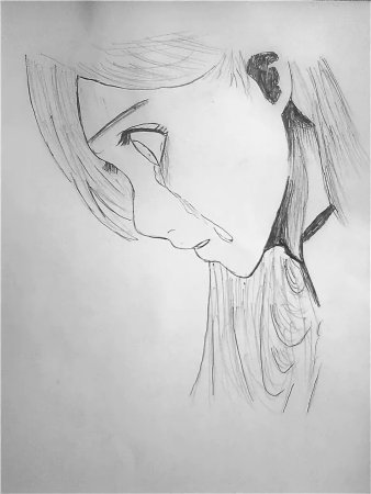 Рисунки карандашом грустные