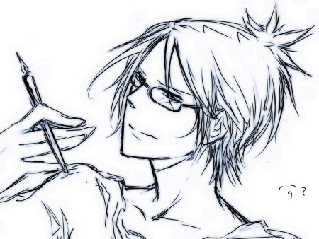 Аниме рисунки карандашом