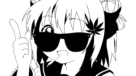 Манга парень в очках