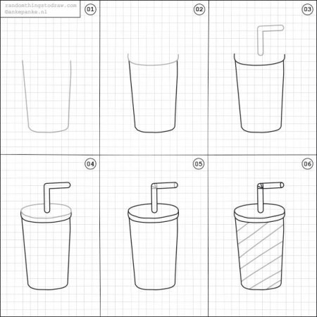 Лёгкие рисунки предметов для срисовки для начинающих