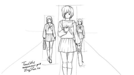 Как нарисовать сакуру Харуно из Наруто