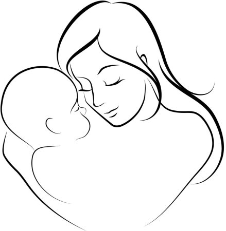 Рисунок маме на день рождения