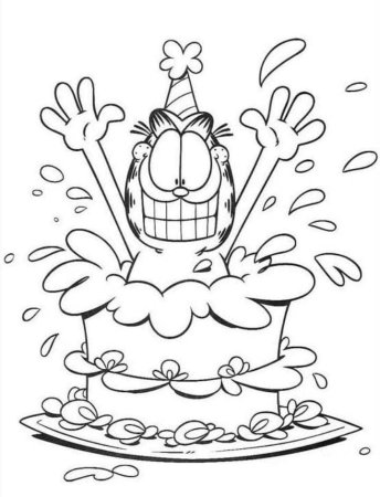 Тортик карандашом для срисовки