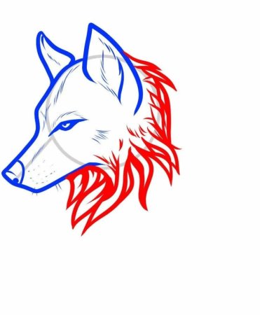 Рисунки Волков легкие