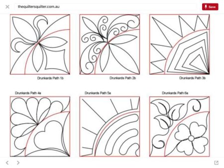 Листик стебельчатым швом