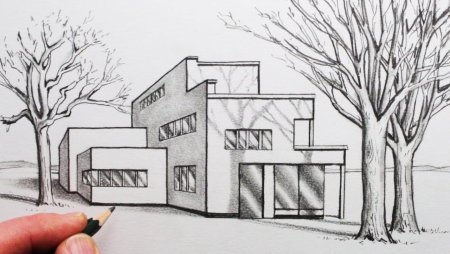 Современная архитектура карандашом
