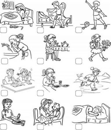 Расписание дня школьника