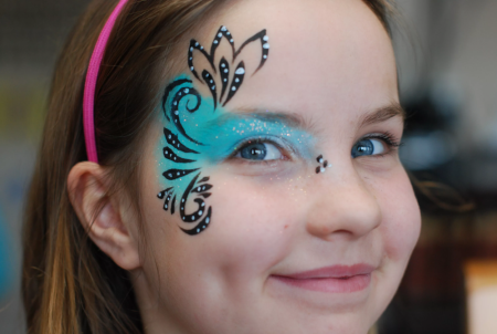 Аквагрим для детей на лице