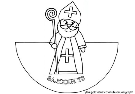 Синтерклаас раскраска