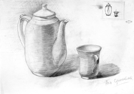 Пейзаж рисунок
