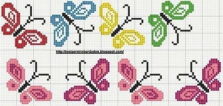 Вышивка крестиком легкие
