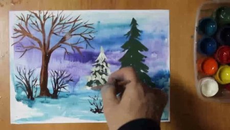 Рисование для детей красками