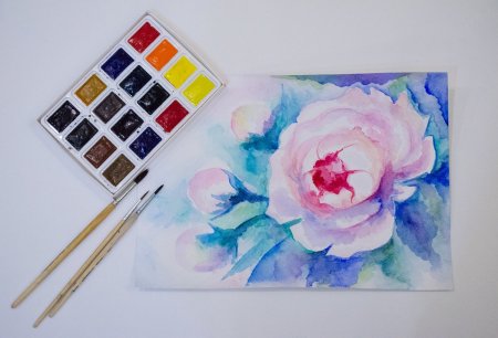 Рисунки акварелью