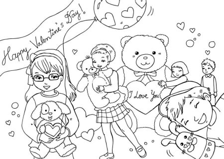 Рисунок для раскрашивания на день защиты детей