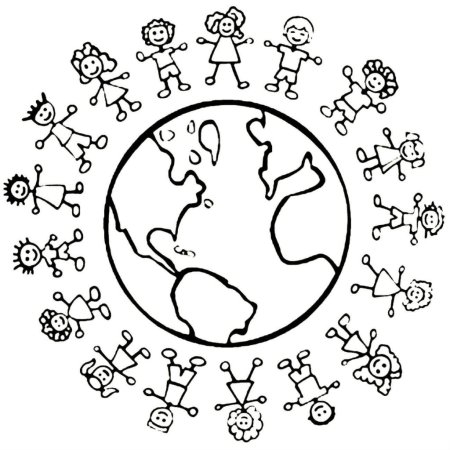 Экология раскраска