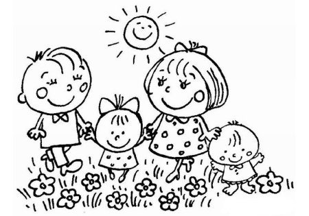 День народного единства раскраска