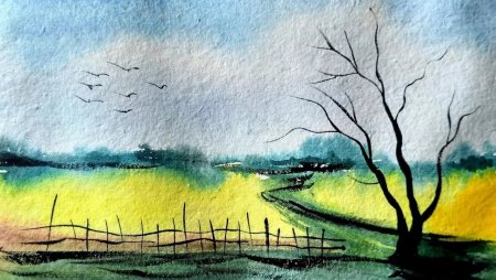 Простой пейзаж