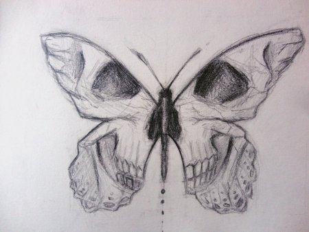 Готические рисунки простым карандашом