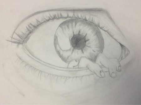 Страшные рисунки карандашом для срисовки