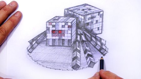 Нарисовать меч из МАЙНКРАФТА