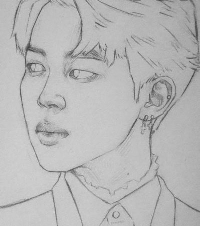 БТС зарисовки Чимин