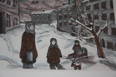 Блокада рисунки