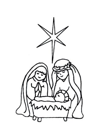 Рождество Христово рисунки