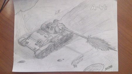 Рисунок на военную тему карандашом