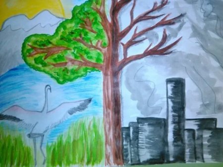 Рисунок сохраним природу