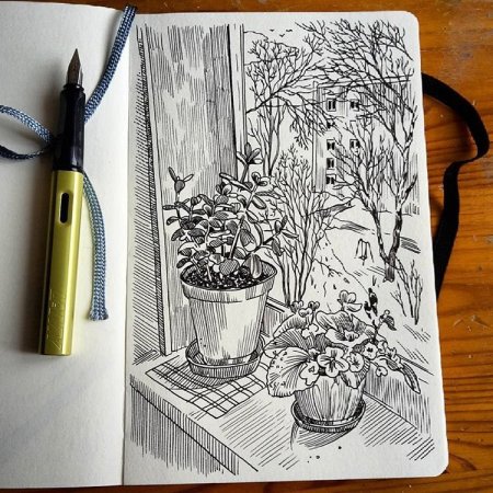 Маленькие рисунки для скетчбука