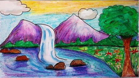 Летние рисунки