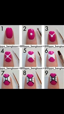 Рисунки для маникюра для начинающих