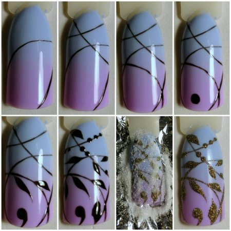 Рисование на ногтях для новичков