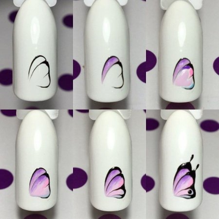 Рисунки на ногтях для начинающих